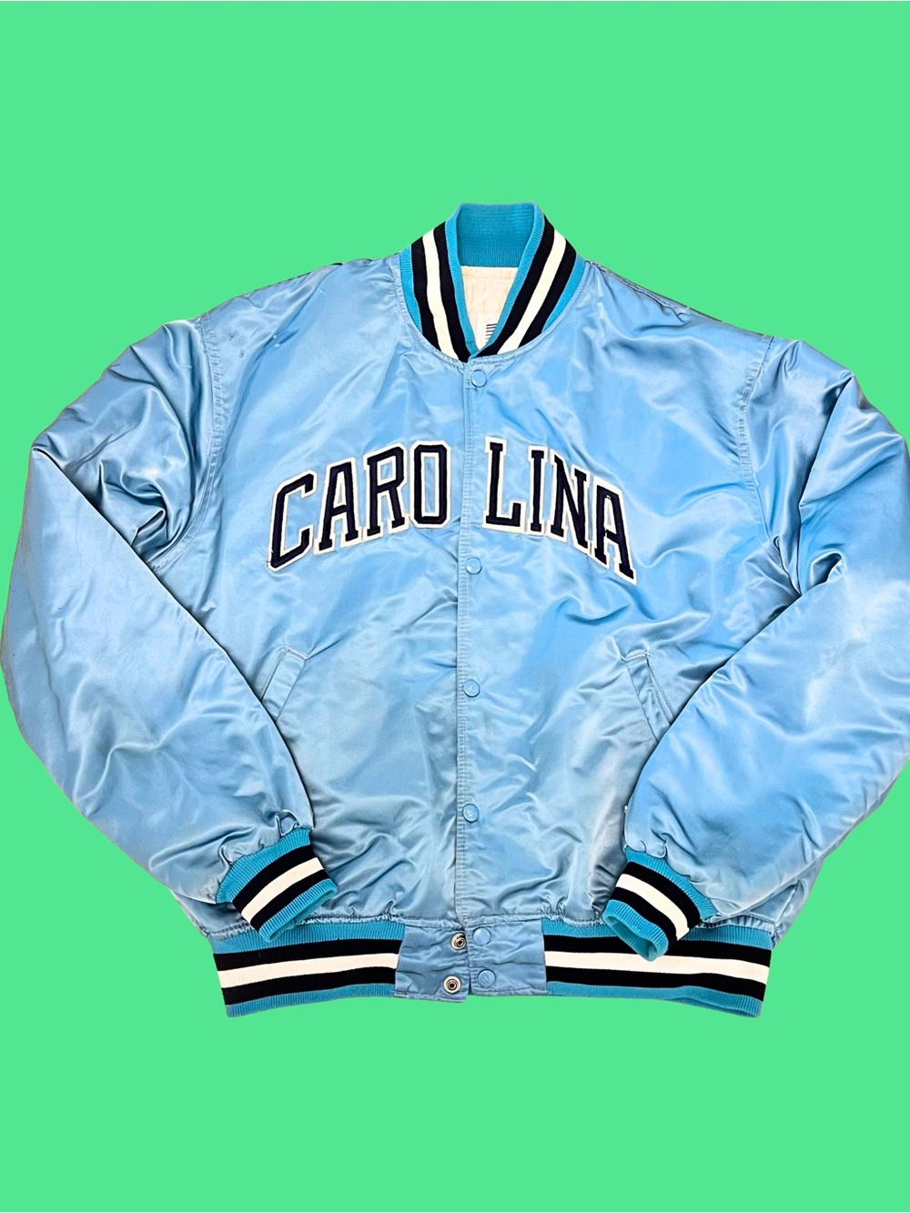 Vintage 90's North Carolina Satin Starter Jacket XL